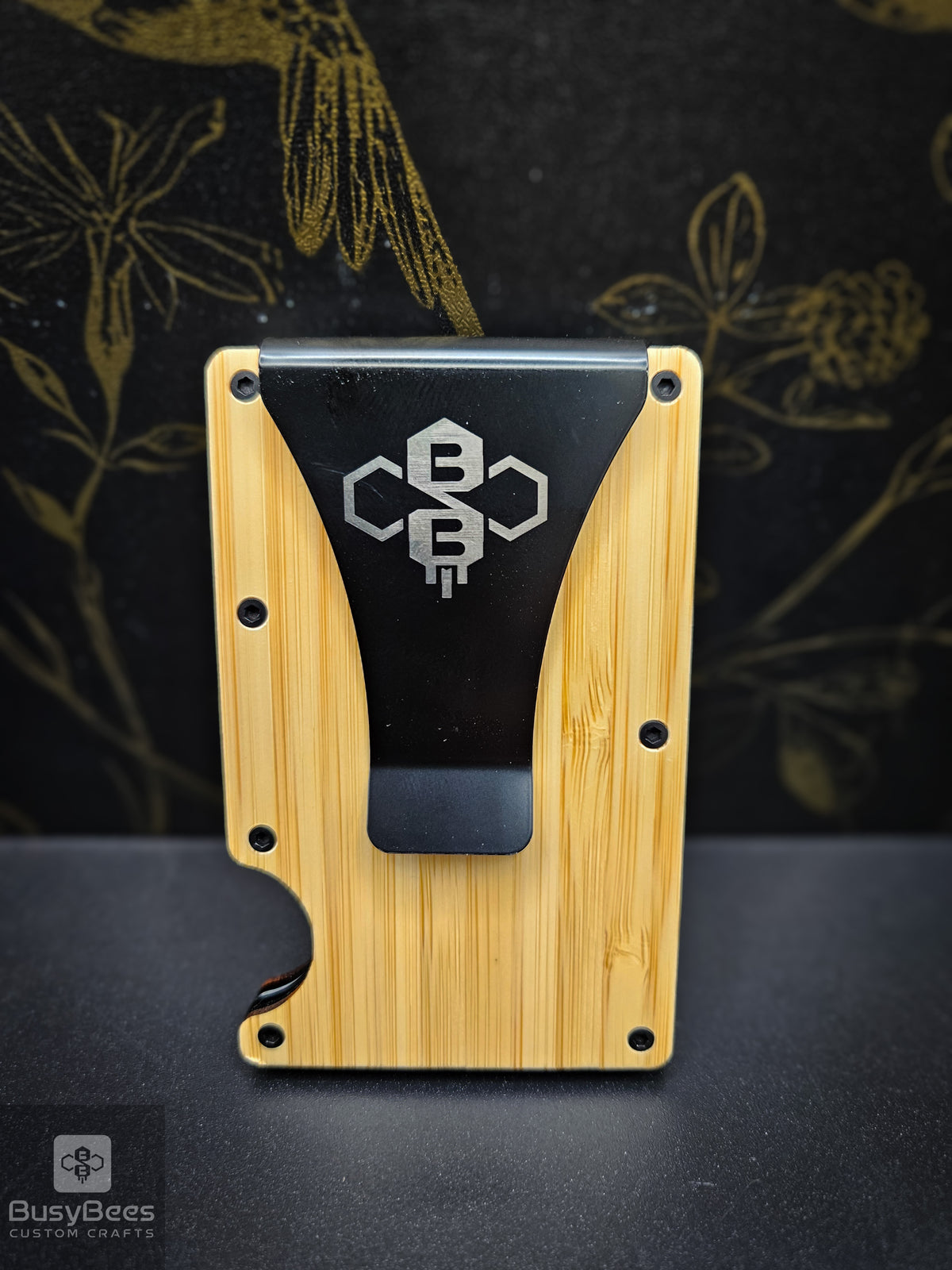 Custom business logo metal wallet – photo 17