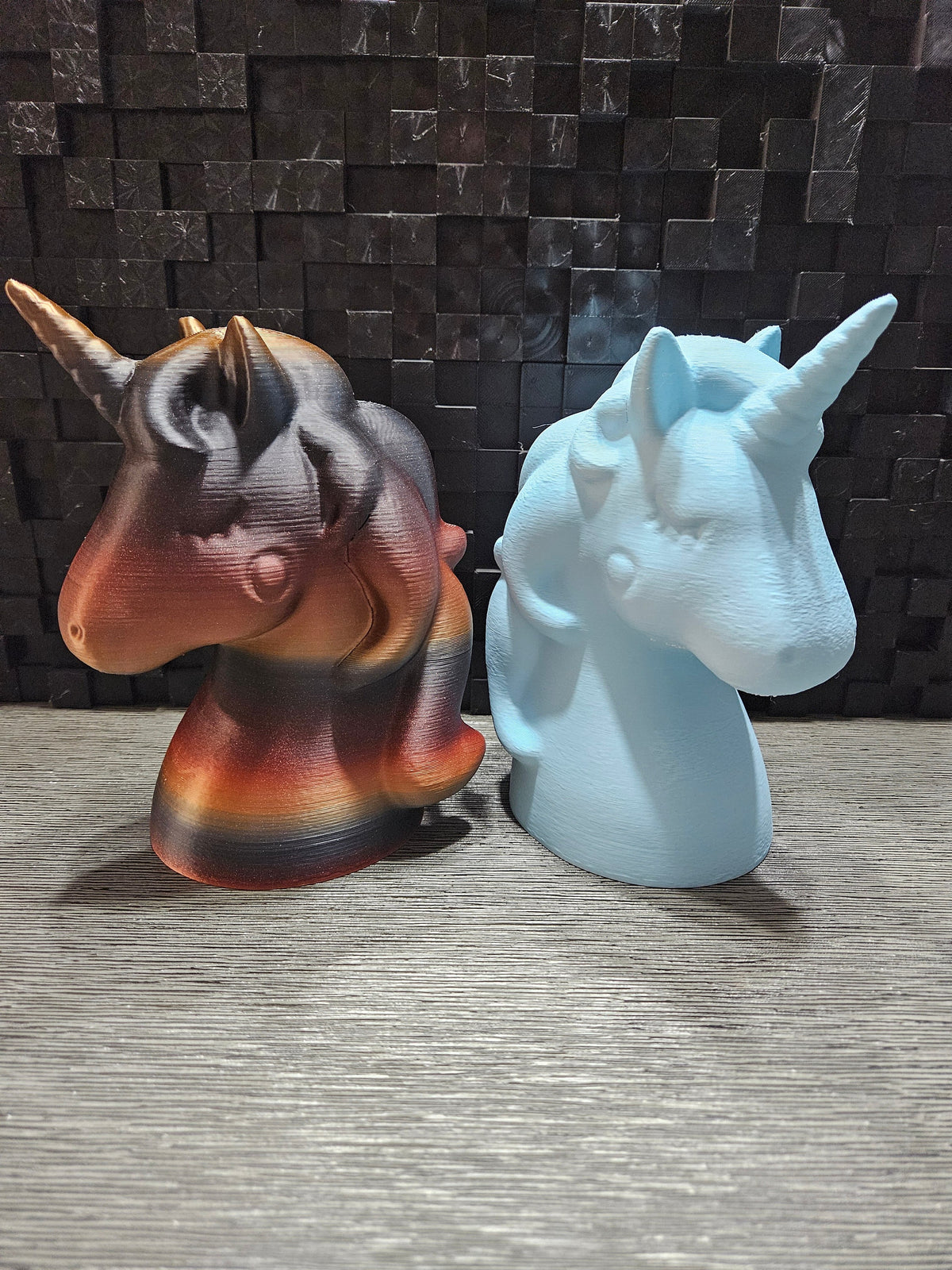 3D-printed unicorn piggy bank
