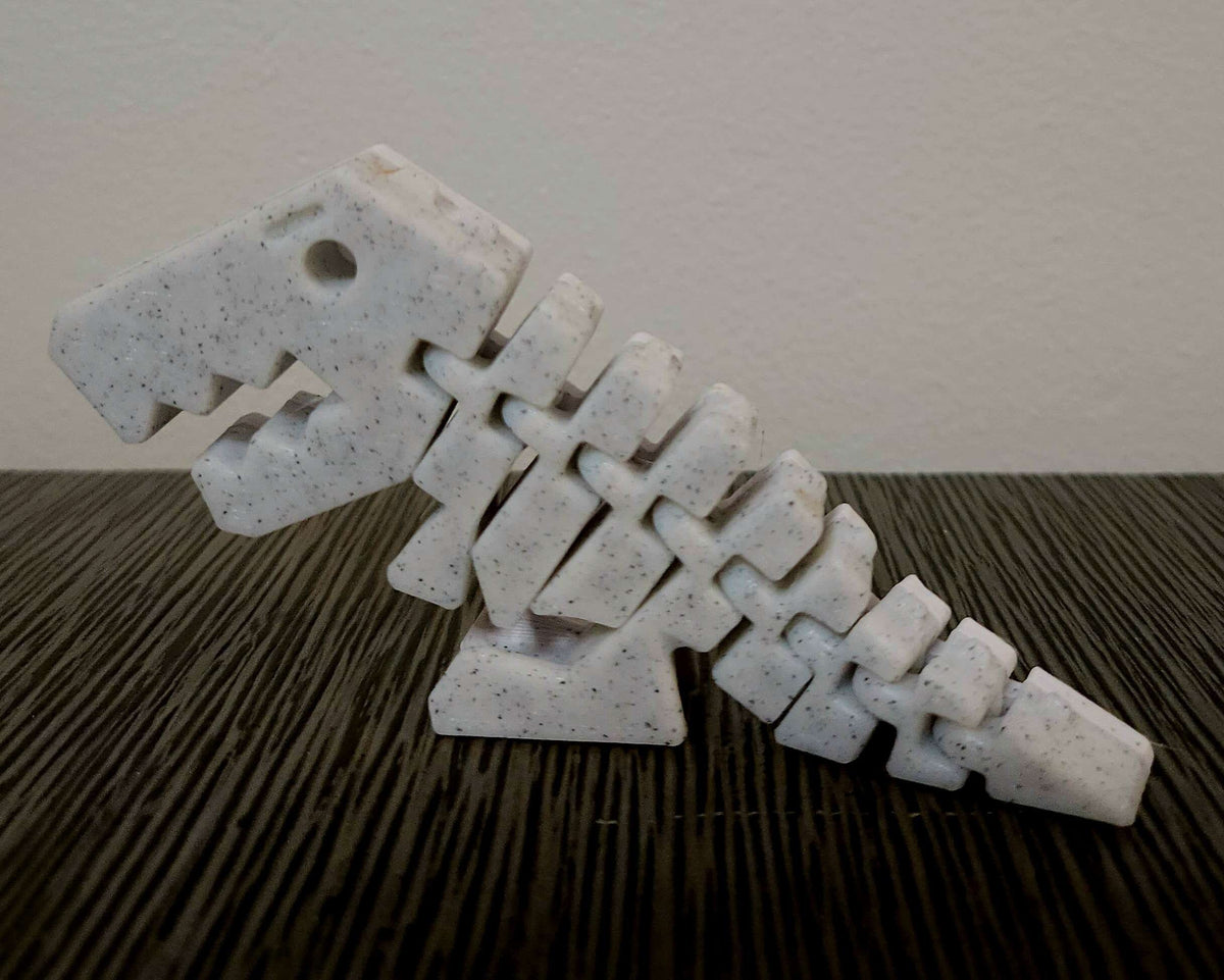 3D-printed Flexi Rex articulated dinosaur – photo 3