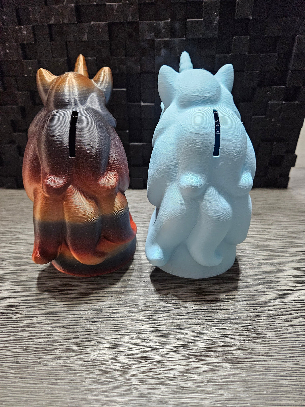 3D-printed unicorn piggy bank – photo 2
