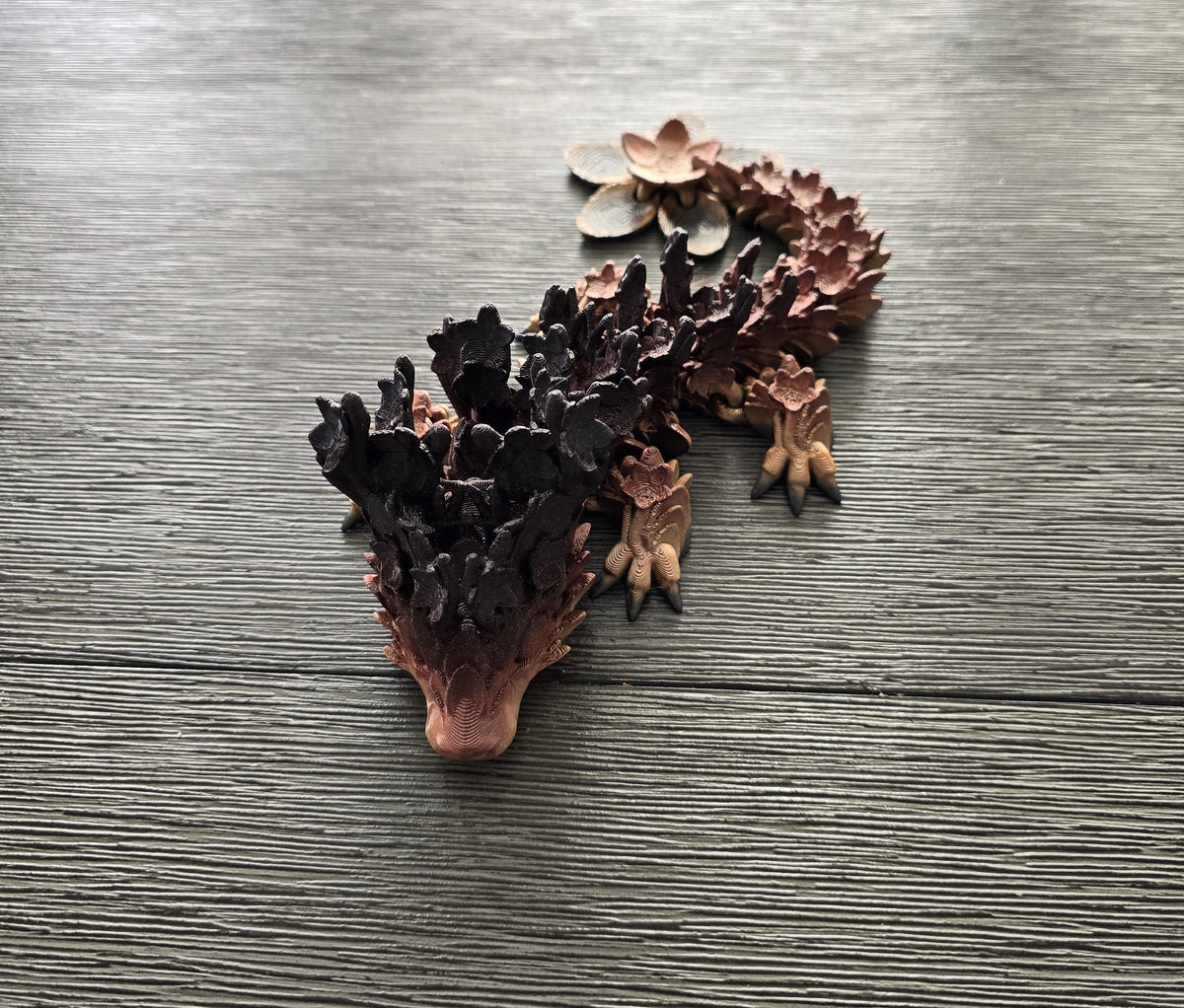 3D-printed cherry blossom dragon figurine – photo 2