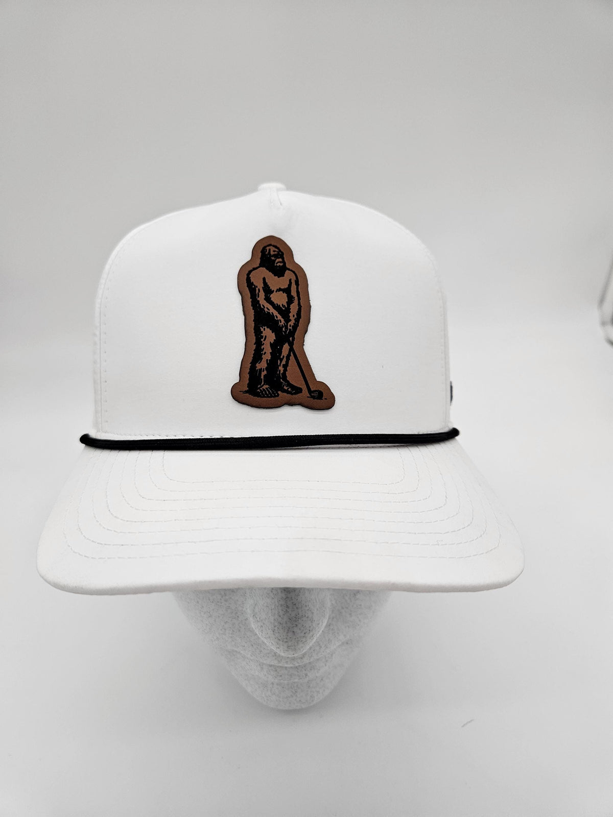Hat with engraved Bigfoot leather patch – photo 5